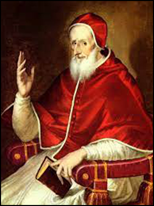Saint Pie Cinq, le pape de la messe éternelle