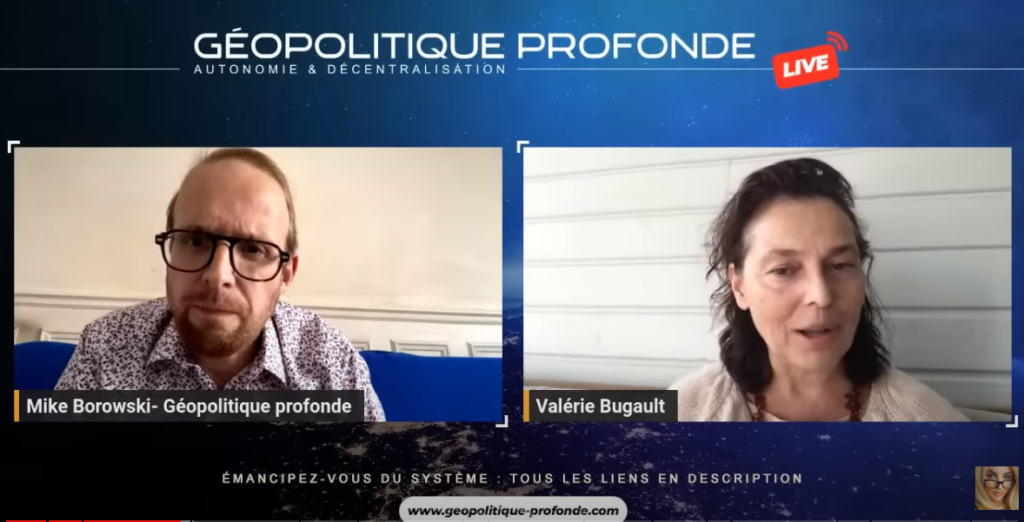 Valérie Bugault répond aux questions de Mike Borowski sur l'avancée mondialiste