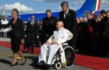 Le pape François  en visite à Marseille pour parler d'accueil des migrants