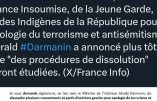 Vers la dissolution de LFI et du NPA ?