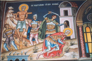 Saint Ménas, Martyr, onze novembre