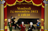 Le groupe Sainte-Cécile propose une nouvelle tournée de concerts-conférence fin novembre.