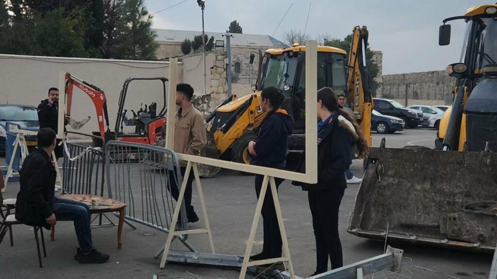 Les bulldozers israéliens dans le quartier arménien de Jérusalem