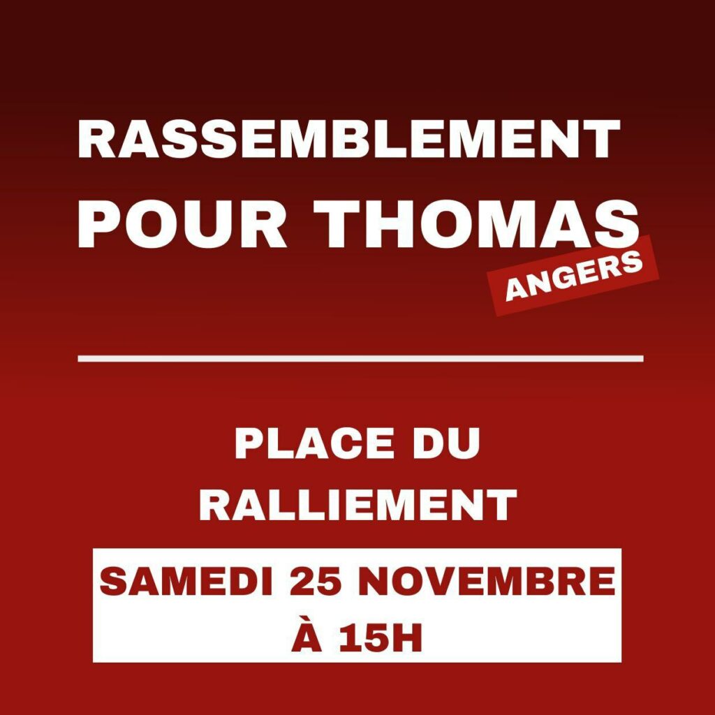 Rassemblements pour Thomas - Justice pour Thomas et les jeunes de Crépol