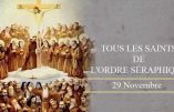 Mercredi 29 novembre – De la férie – Toussaint de l’Ordre Séraphique – Saint Saturnin, Evêque et Martyr