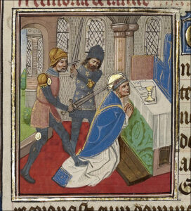 Saint Thomas Becket, dit de Cantorbéry, Évêque et Martyr, vingt-neuf décembre