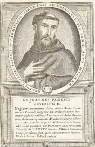 Bienheureux Jean Parenti, Prêtre, Premier Ordre Franciscain, Premier successeur de saint François d’Assise, trois janvier