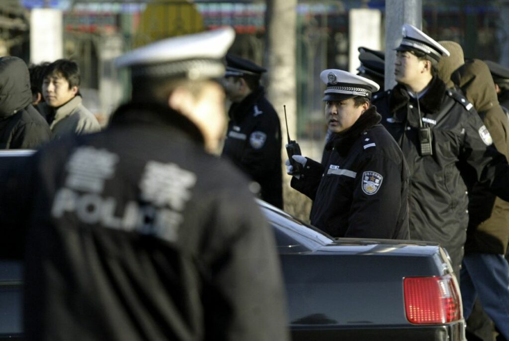 La police chinoise a interdit de fêter Noël
