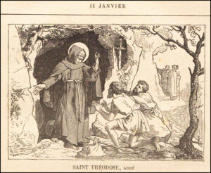 Saint Théodose, Abbé, onze janvier