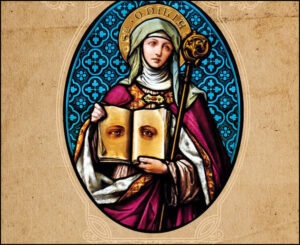Sainte Odile, Vierge, Abbesse, Patronne de l’Alsace et des aveugles, treize décembre