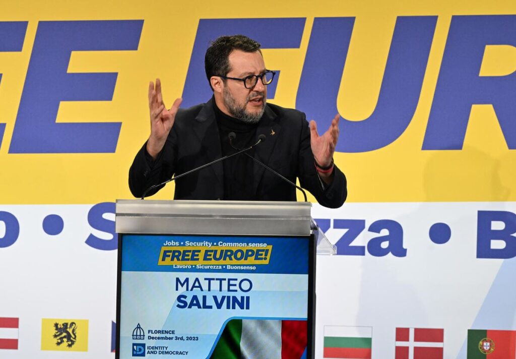 Matteo Salvini contre l'Europe des technocrates