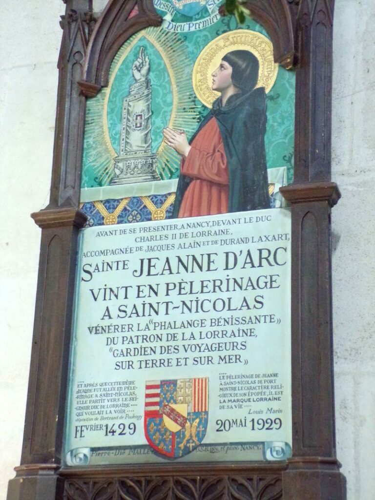 Saint Nicolas, patron des Lorrains, de saint Louis et de sainte Jeanne d’Arc !