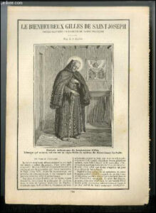 Bienheureux Gilles Marie de Saint Joseph, Frère convers, Confesseur, Premier Ordre Franciscain, dix février