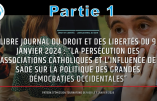 Victor Aubert (Academia Christiana) et Alain Escada (Civitas) ensemble sur Radio Courtoisie