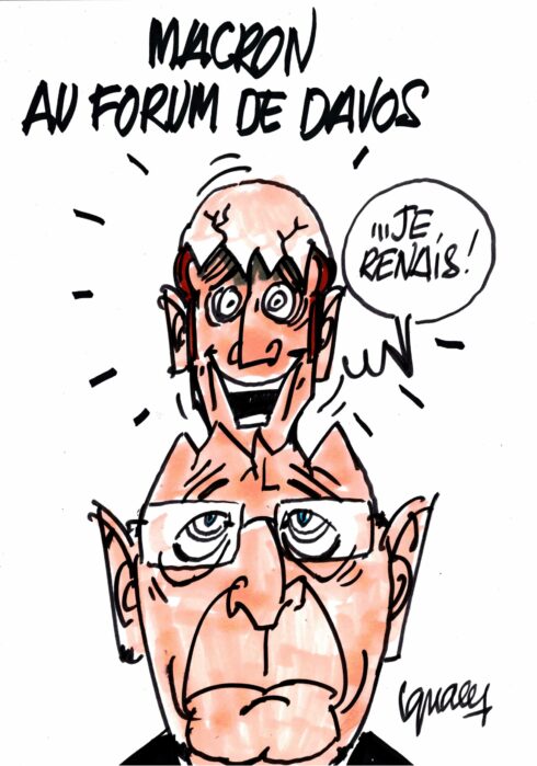 Ignace - Macron au Forum de Davos
