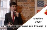 Mathieu Goyer sur la contrerévolution