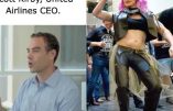 Le PDG d’United Airlines s’habille en drag queen