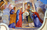 La Purification de la Bienheureuse Vierge Marie, fête appelée par les Grecs Hypapante (ou Rencontre) du Seigneur.