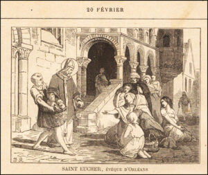 Saint Eucher, Évêque d'Orléans, vingt février
