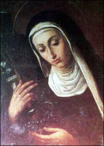 Sainte Eustochie de Messine, Clarisse, treize février