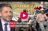 Bulletin N°168 – Centre d’Analyse Politico-Stratégique – Destruction méthodique, 500000 tués et blessés, kidnapping à l’ukrainienne – 11 janvier 2024