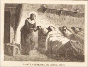 Sainte Catherine de Gênes, Veuve, Tertiaire franciscaine, quatorze mars