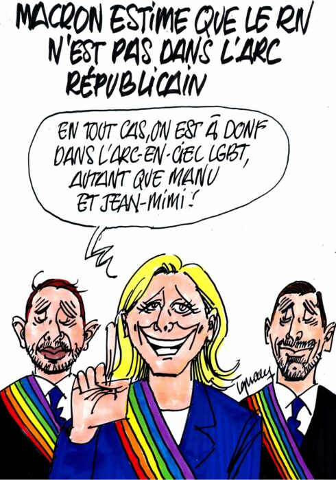 Ignace - Le RN n'est pas dans "l'arc républicain", estime Macron