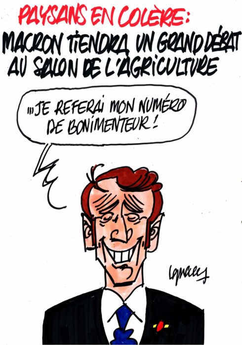 Ignace - Macron tiendra un grand débat au Salon de l'Agriculture