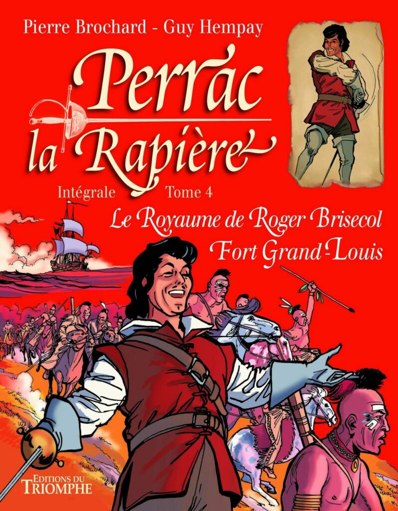 bd Perrac la Rapière, tome 4 de l'intégrale, éditions du Triomphe