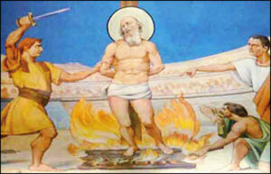 Saint Polycarpe, Évêque et Martyr, vingt-trois février