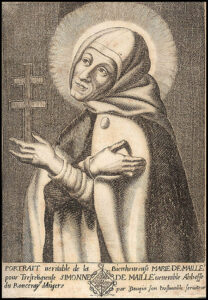 Bienheureuse Jeanne-Marie  de Maillé, Veuve, Tertiaire franciscaine, vingt-neuf mars