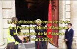 Le chemin de croix médité sur la colline des Doms en Avignon – 17mars 2024