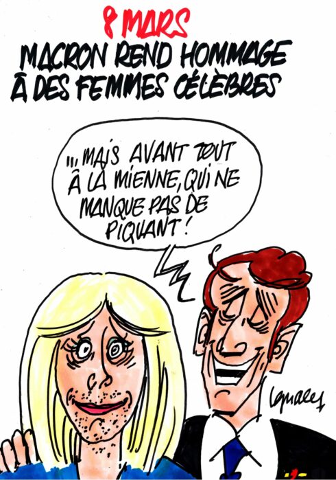 Ignace - Macron rend hommage aux femmes
