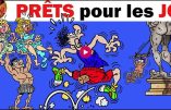 Humour noir : C’est voté, vos gosses pourront vous dénoncer ; la cata des JO ; les européennes ; etc., etc.