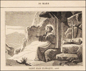 Saint Jean Climaque, Abbé, Père de l'Église, trente mars