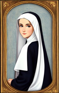 Bienheureuse Anne de la Sainte Croix, Veuve, Second Ordre Franciscain, vingt-six avril