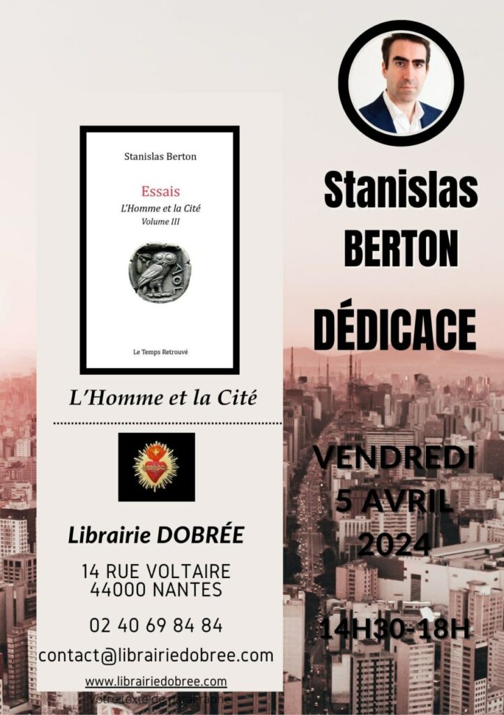Stanislas Berton dédicace à Nantes