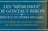 Le Vicomte de Gontaut-Biron ou la vraie dissidence