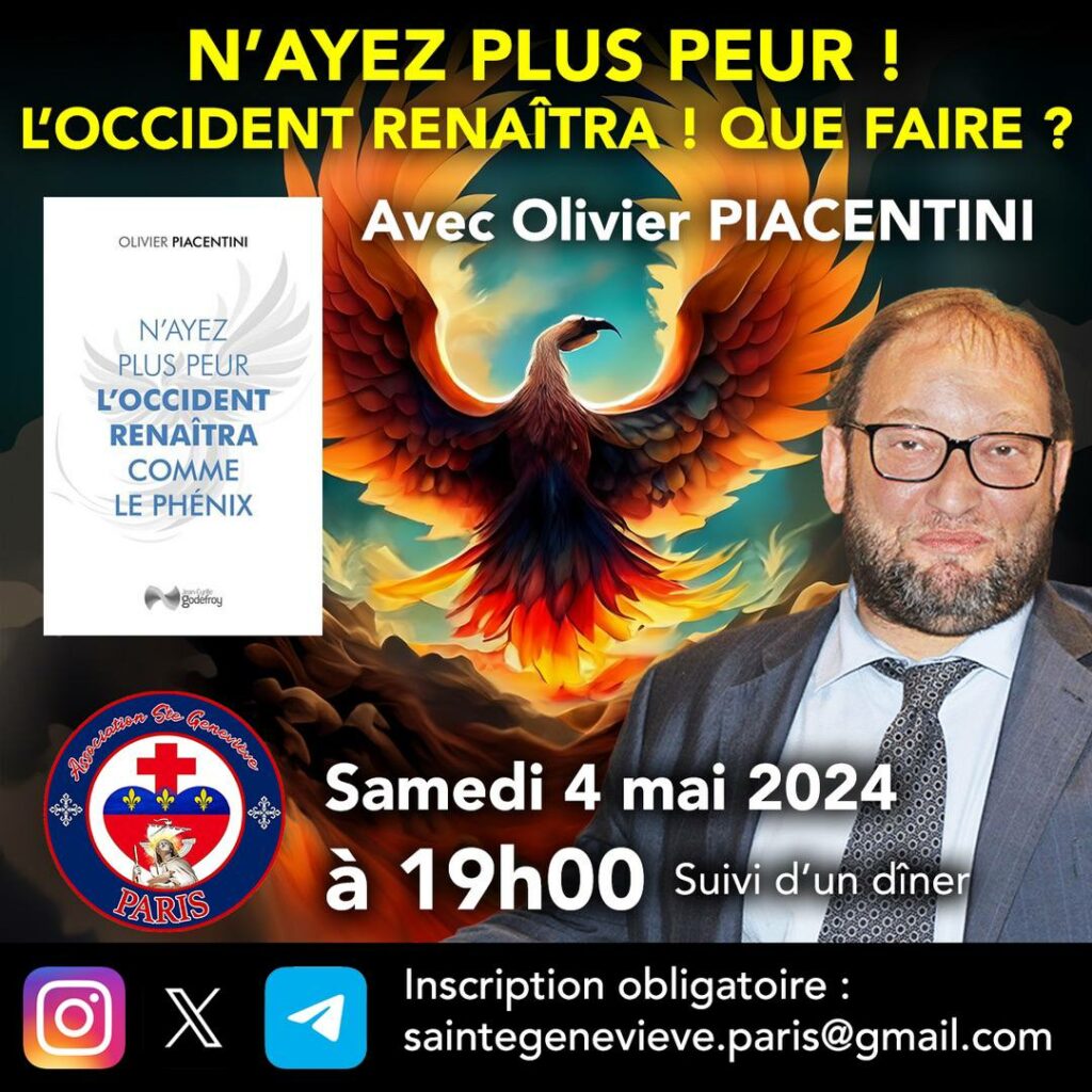 Conférence d'Olivier Piacentini à Paris 