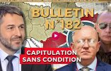Bulletin N°182 – Centre d’Analyse Politico-Stratégique – Capitulation sans condition, Telegram vs FBI, Stoltenberg vide les stocks. – 19 avril 2024