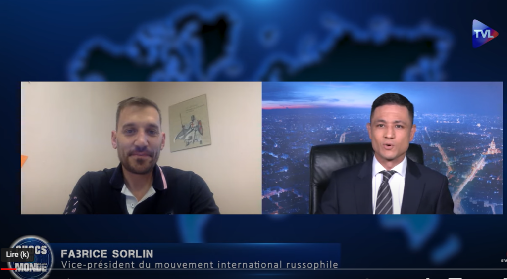 Entretien avec Fabrice Sorlin de retour du Donetsk et de Marioupol