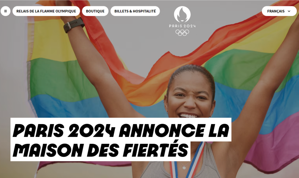 Le site des Jeux Olympiques de Paris 2024 annonce une Maison des fiertés LGBT