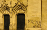 Eglise St Eloi ciblée par l’extrême gauche à Bordeaux