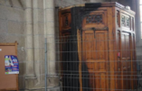 Basilique Notre-Dame-de-Délivrance incendiée à Quintin