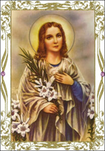 Sainte Maria Goretti, Vierge et Martyre , six juillet