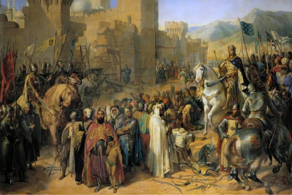 13 juillet 1191 : Philippe Auguste et Richard Cœur de Lion entrent dans Saint-Jean d'Acre