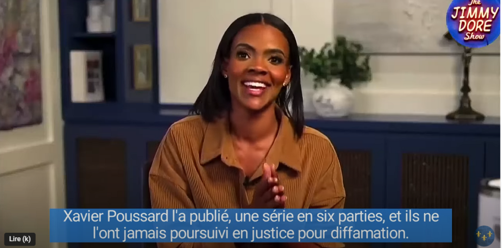 Candace Owens revient sur l'affaire Trogneux au Jimmy Dore Show