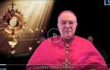 Vidéo message de Mgr Carlo Maria Viganò, Archevêque titulaire d’Ulpiana, lors du Congrès Eucharistique Traditionnel