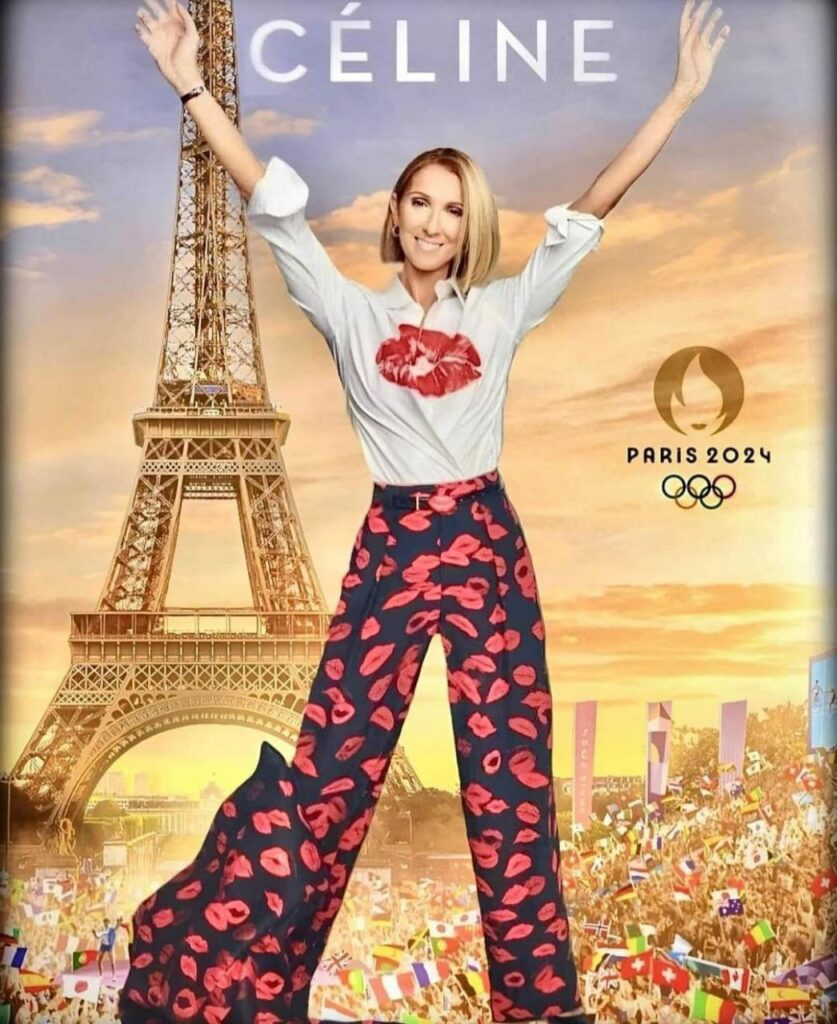 Céline Dion aux JO de Paris