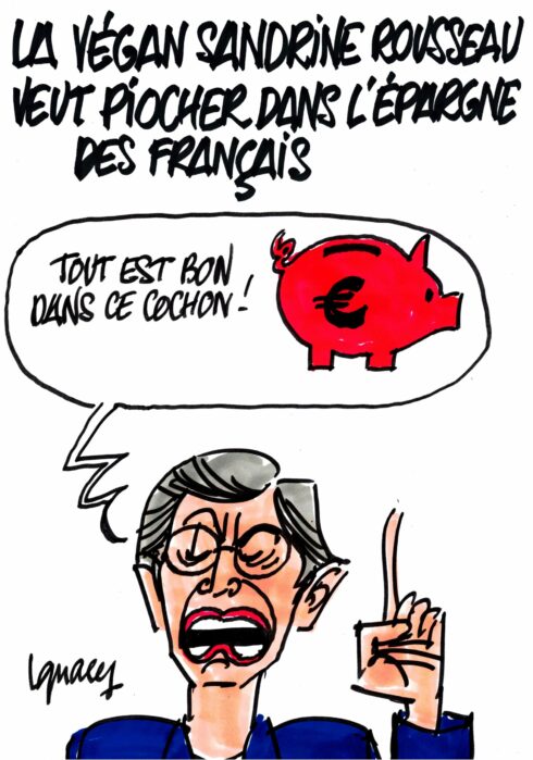 Ignace - Sandrine Rousseau s'intéresse à l'épargne des Français